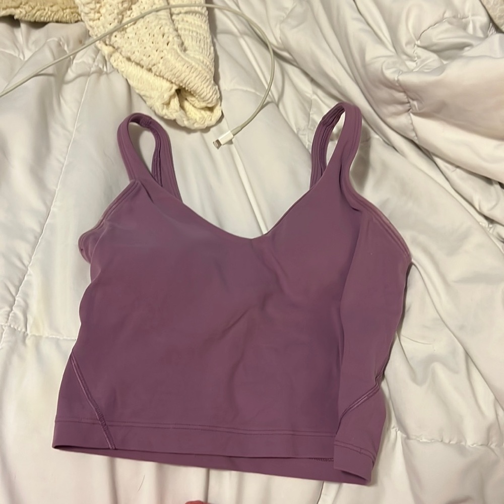 Purple Lululemon Align Tank